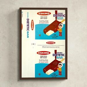 Eskimo Chocolate Bars Original Box Art